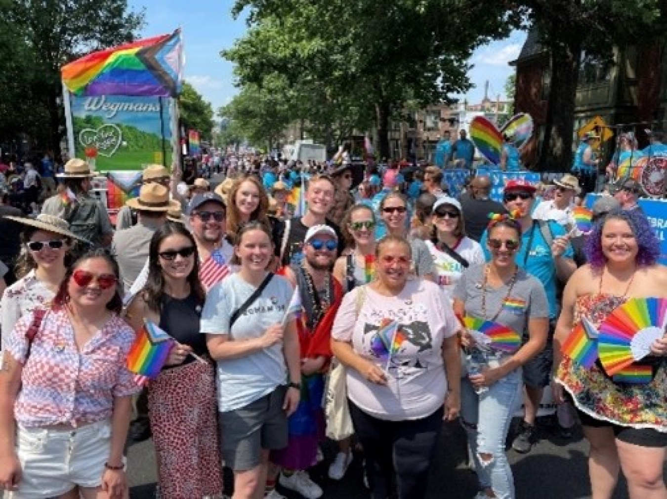 Pride in Federal Service group at the Capital Pride Parade