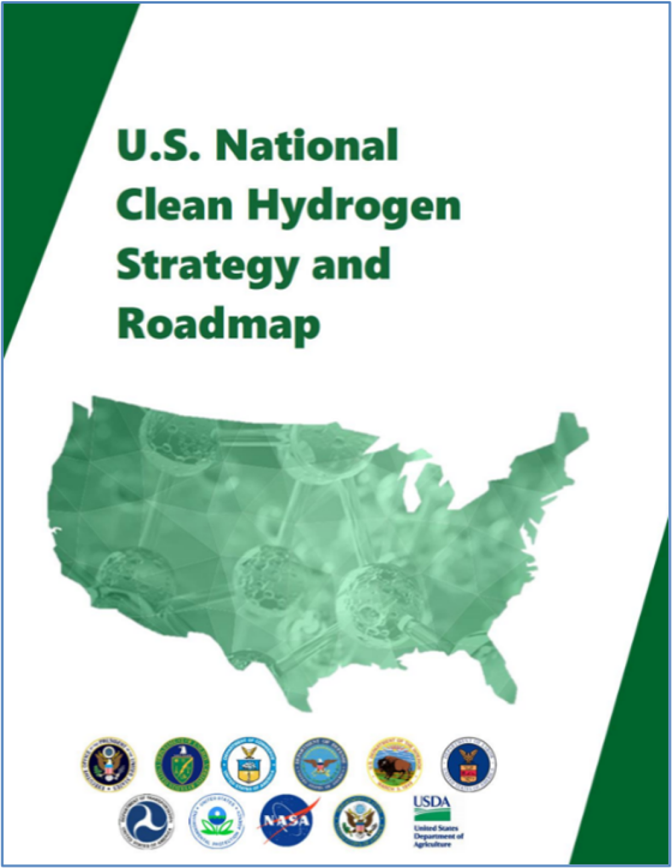 Cover of the U.S. National Clean Hydrogen Strategy and Roadmap