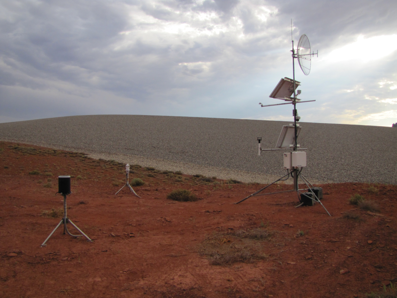 Surveying at LM’s disposal cells is key to ensuring that settling within the cells has not occurred. This is just one of the safeguards that LM utilizes to ensure the future protection of human health and the environment.