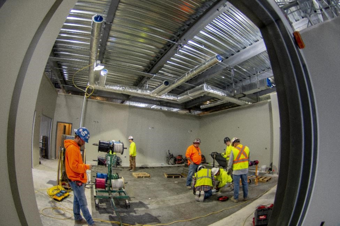 Paducah Site workers installed energy saving fixtures and optimized mechanical systems to ensure the efficient and continual use of the Emergency Operations Center.
