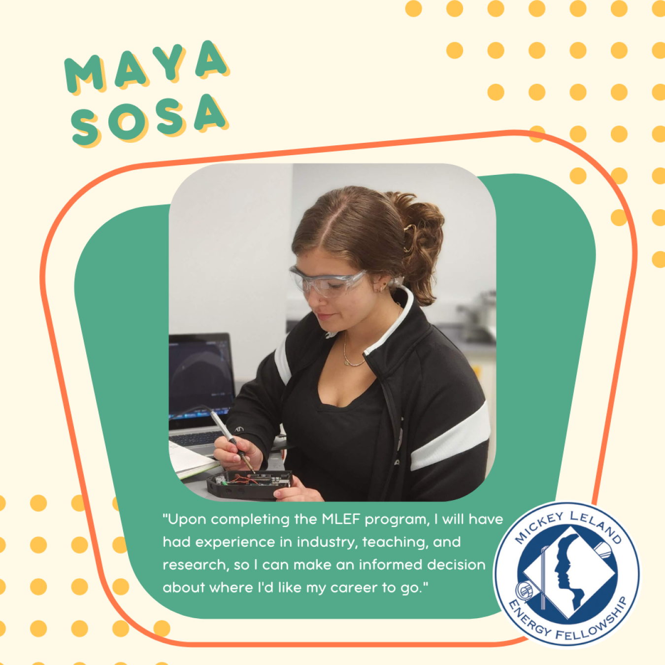 Maya Sosa MLEF Spotlight