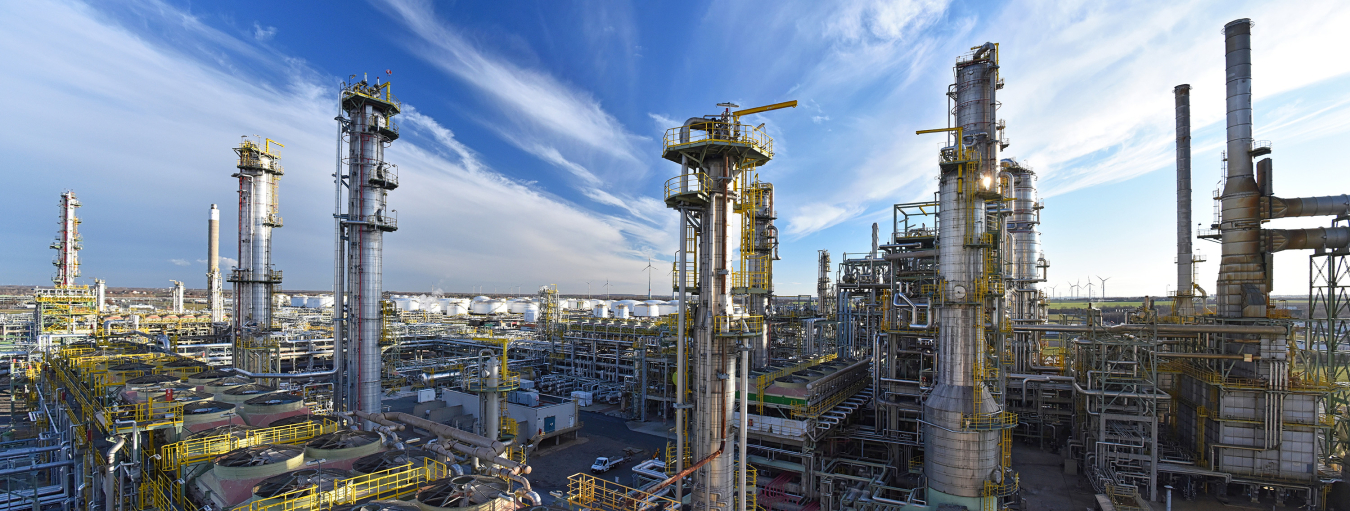 industrial plant for fuel production