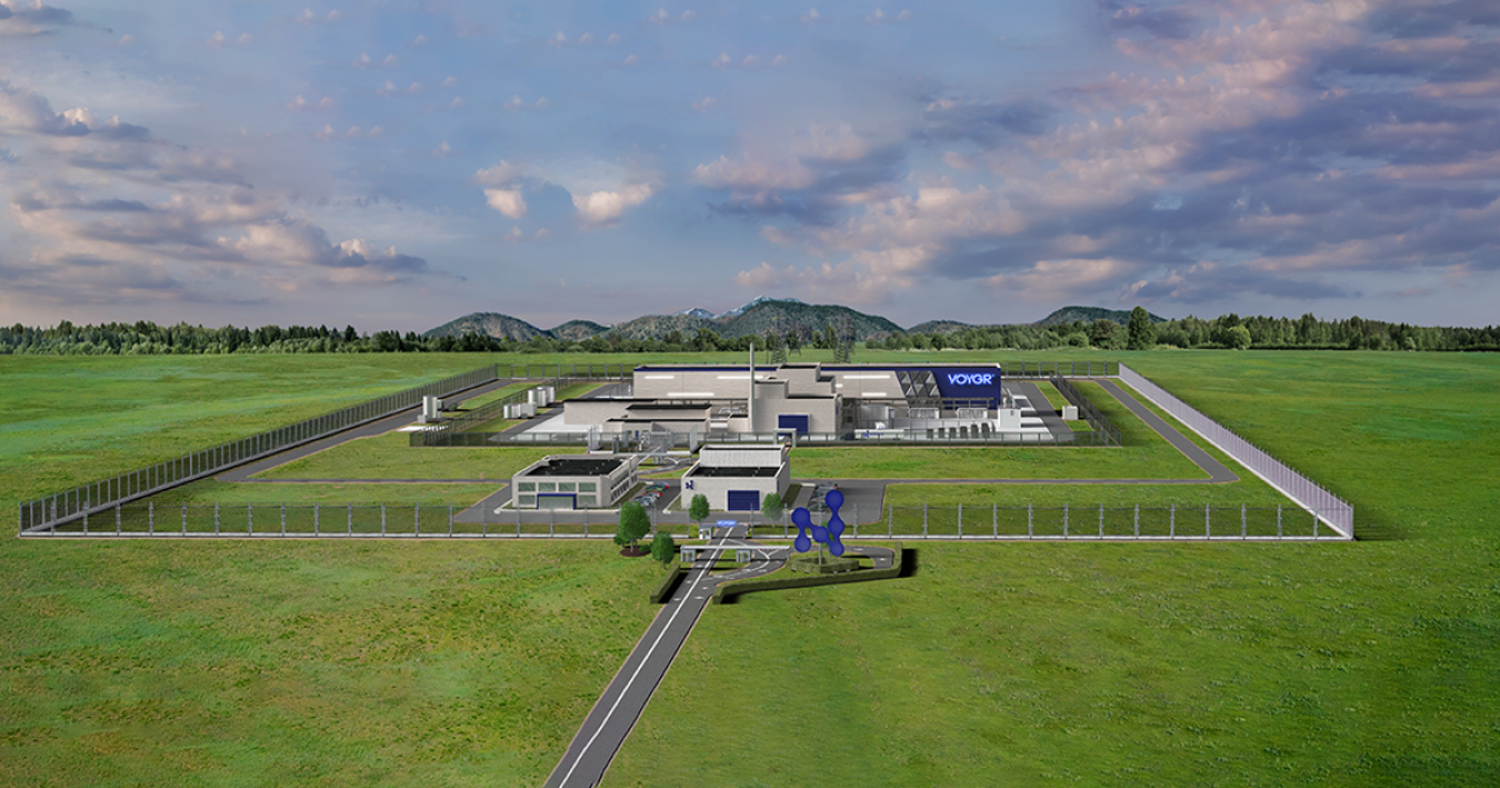 Carbon Free Power Project VOYGR Plant Rendering