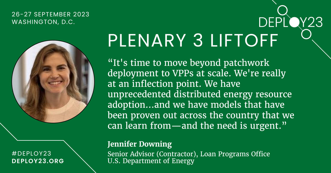 Jen Downing at Deploy23 Conference