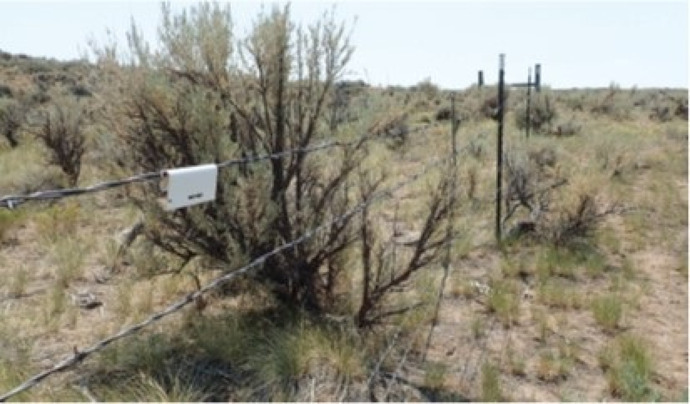 Fence flagging