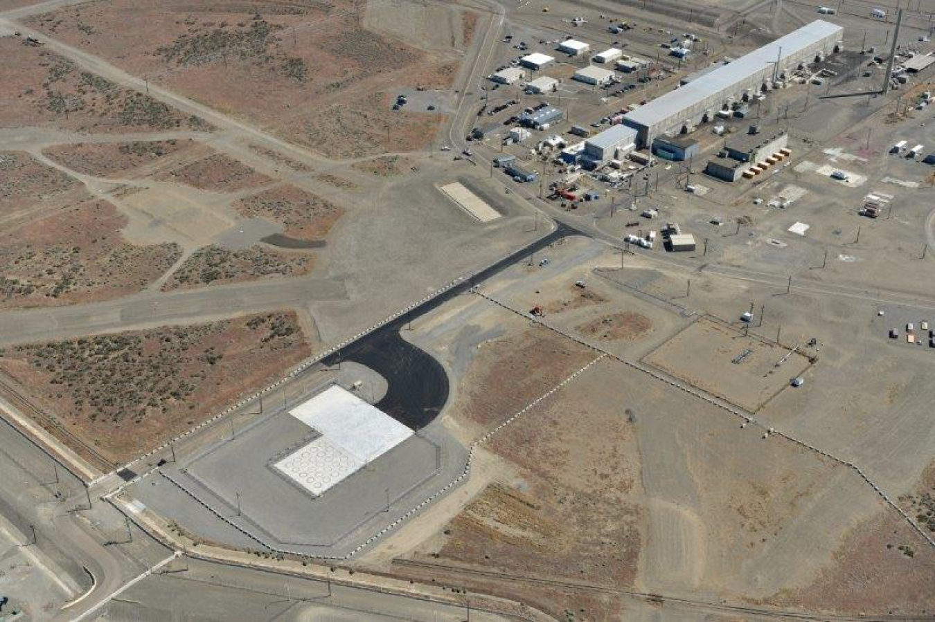 Aerial photo Hanford WESF