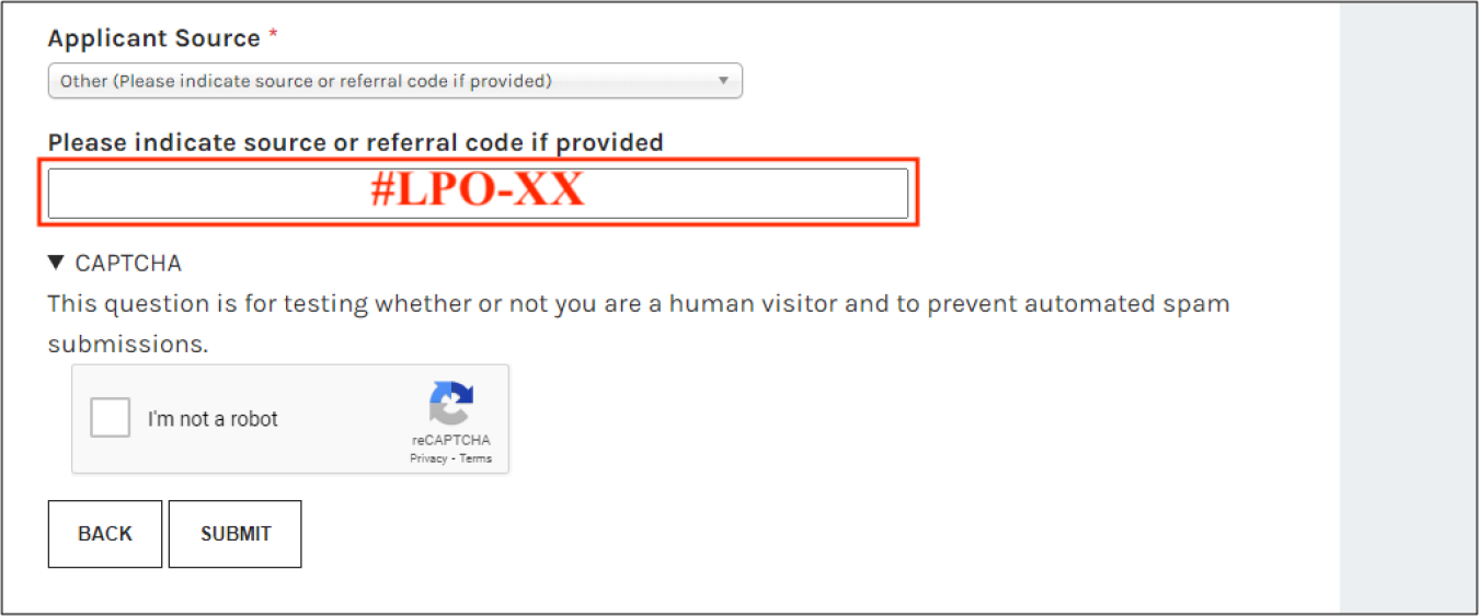 Image of referral field mentioned above.