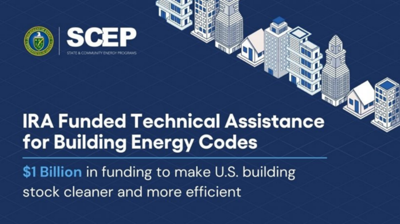 IRA Funded Technical Assistance for Building Energy Codes