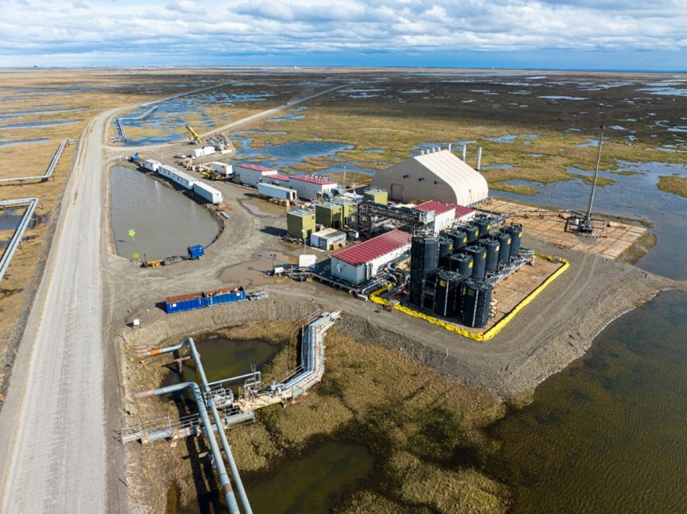 Overview of production test site