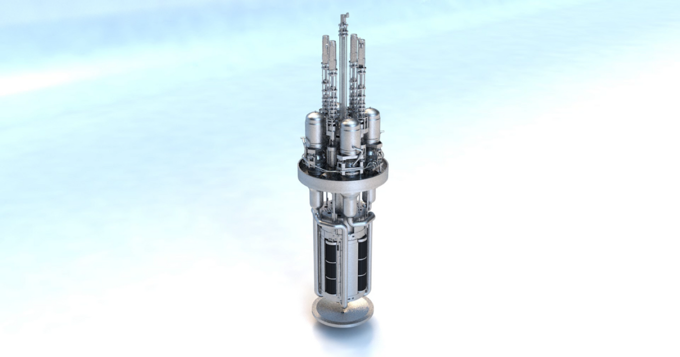 Rendering of MARVEL Microreactor
