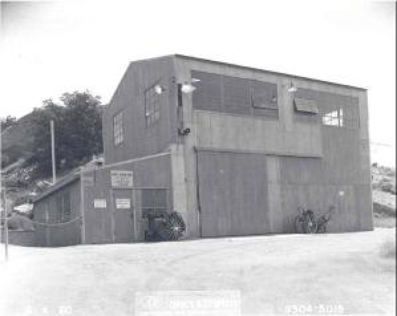 Outside view of Building 4093