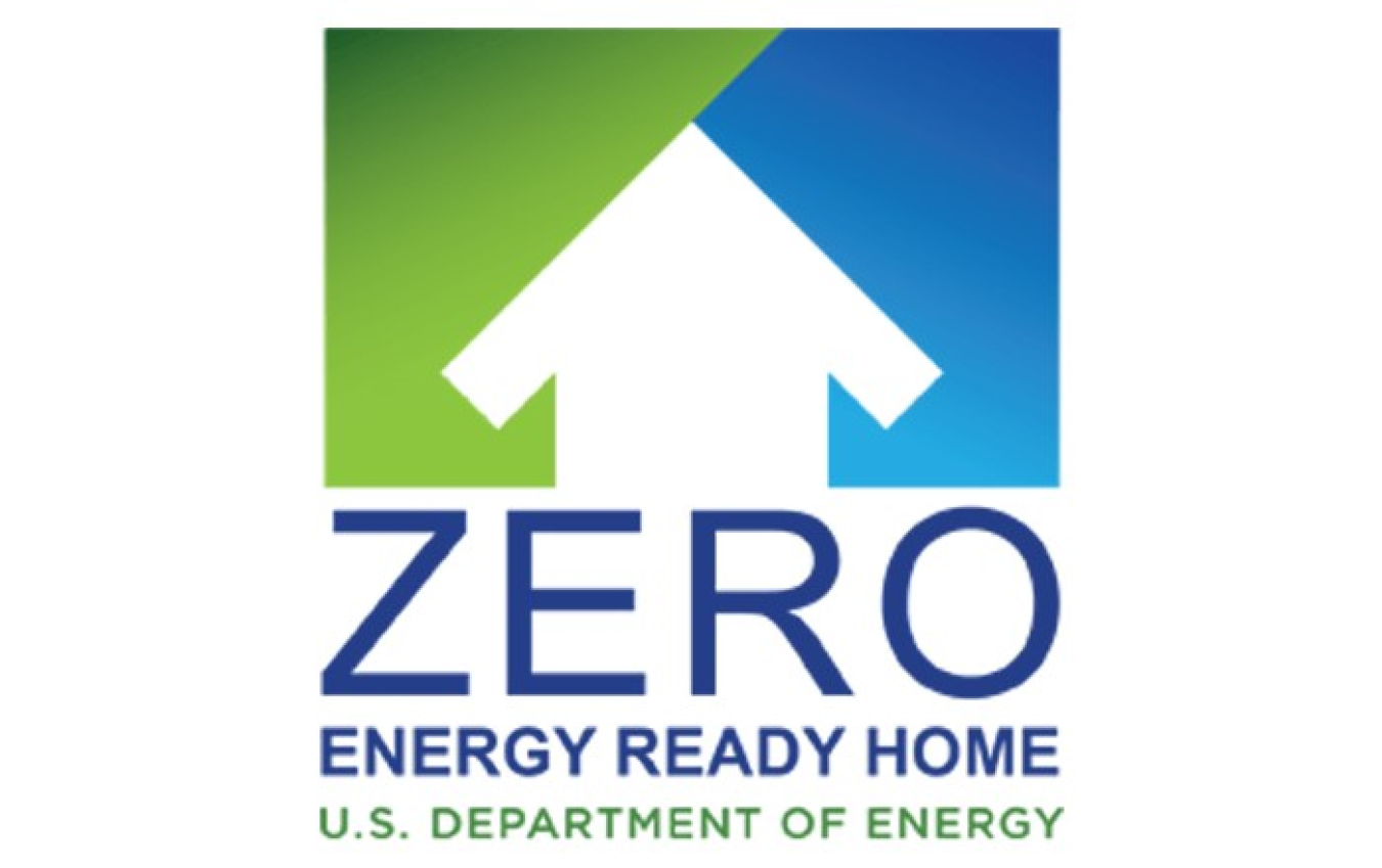 Zero Energy Ready Home logo, U.S. Department of Energy.