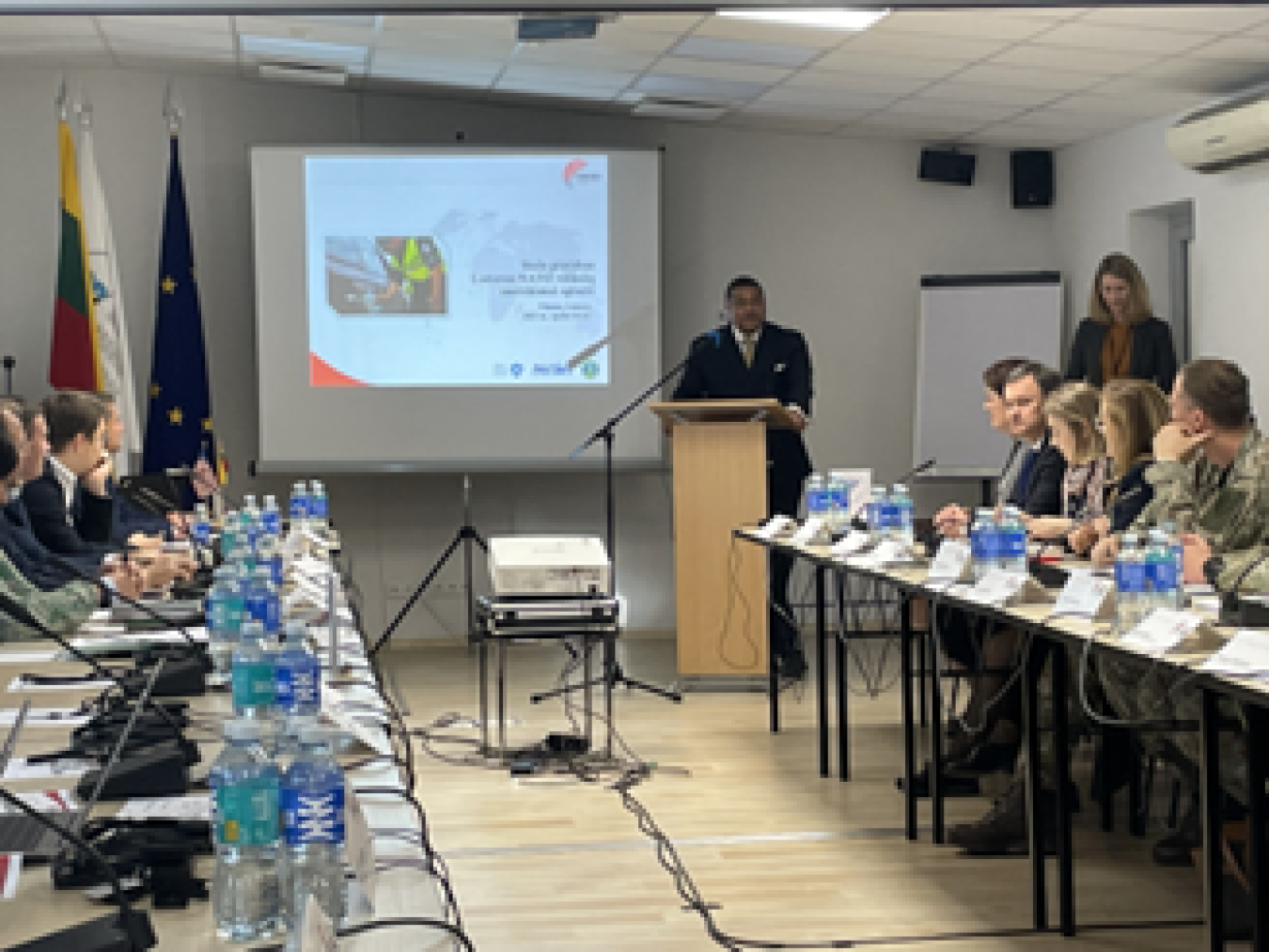 Frank Rose at NATO Summit After Action Tabletop Exercise in Vilnius, Lithuania