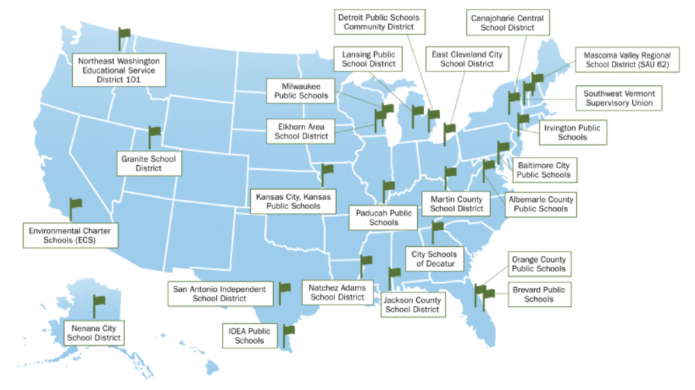 Energy Class Prize map
