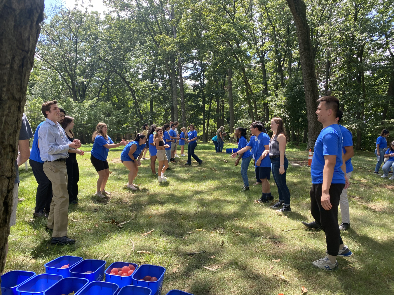 MLEF participants at picnic