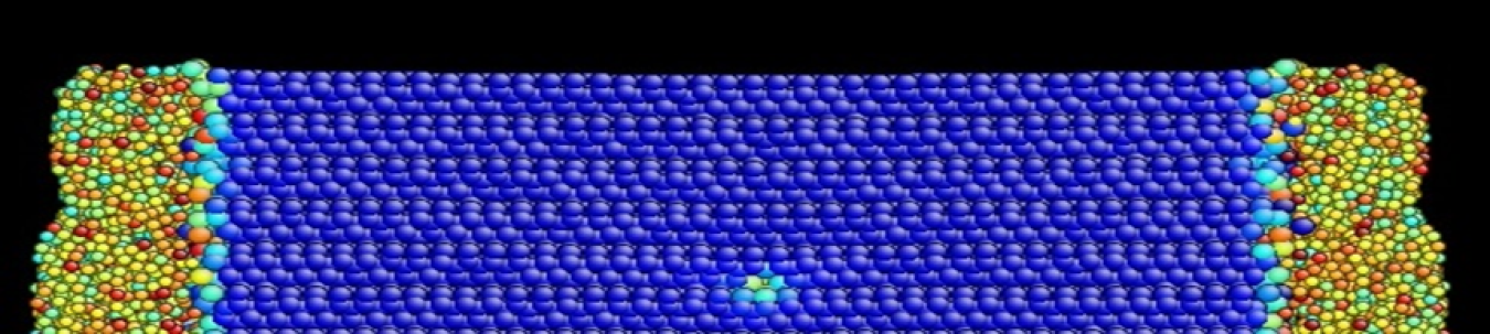 3D graph of atoms