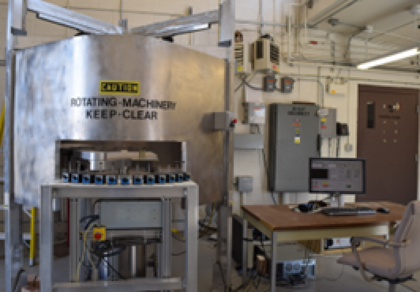 SNL National Solar Thermal Test Facility interior