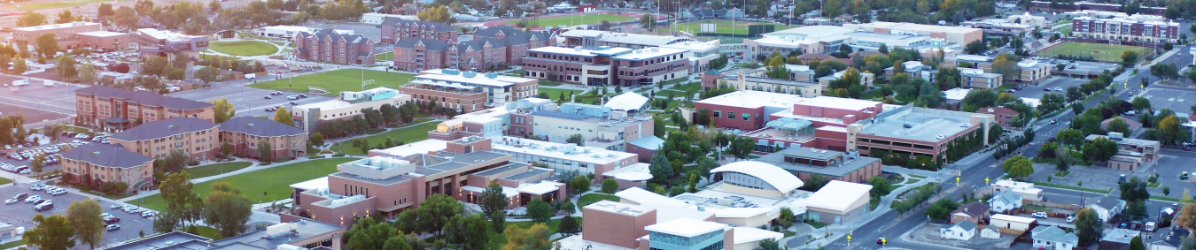 Aerial view of Colorado Mesa University