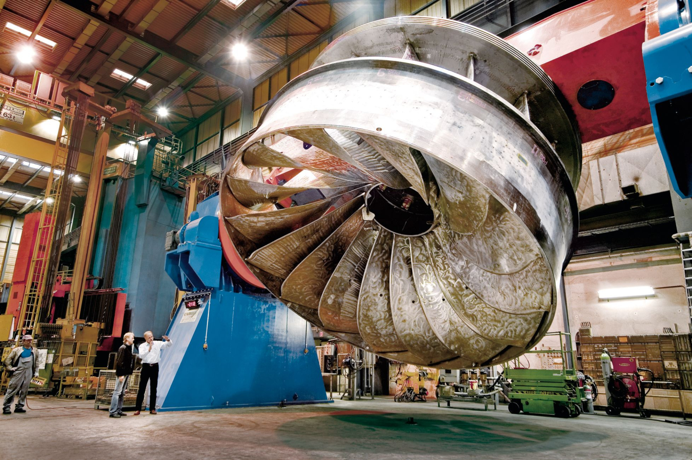 A large-scale Francis turbine runner