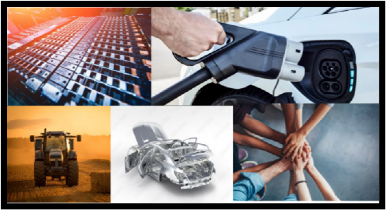 a collage of vehicle related images.