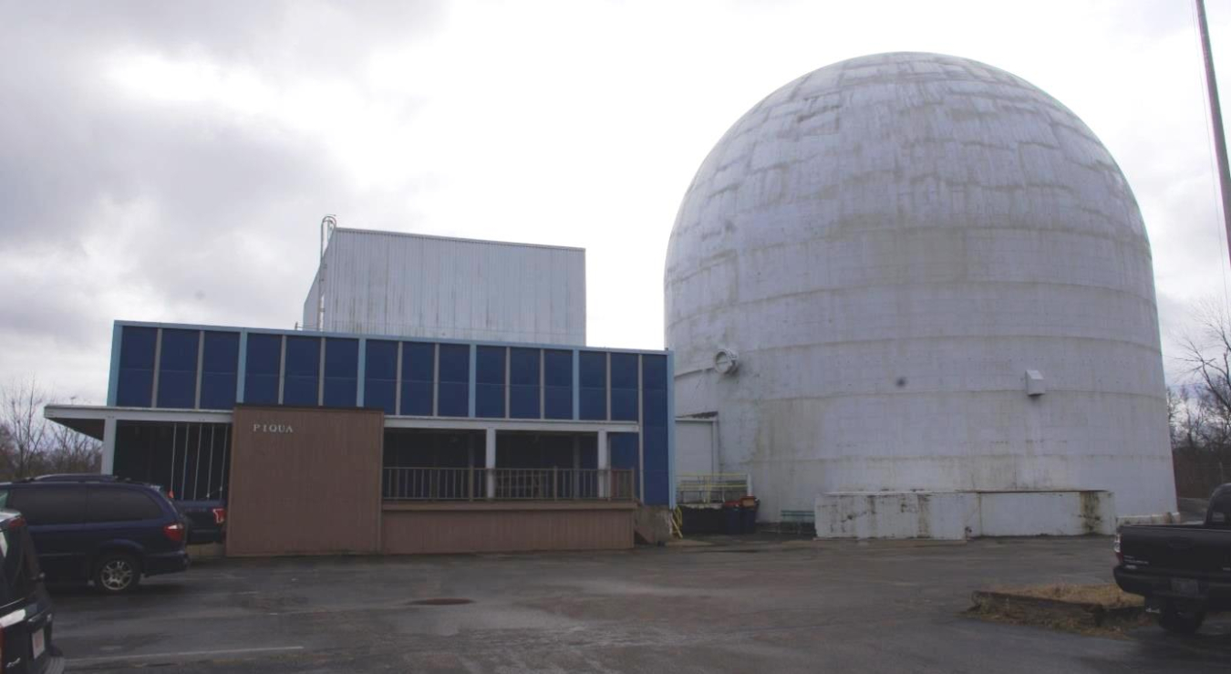 Piqua Decommissioned Reactor site prior to demolition.
