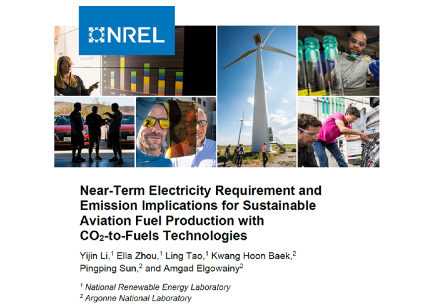 Near-Term Electricity Requirement and Emission Implications for Sustainable Aviation Fuel Production with CO2-to-Fuels Technologies