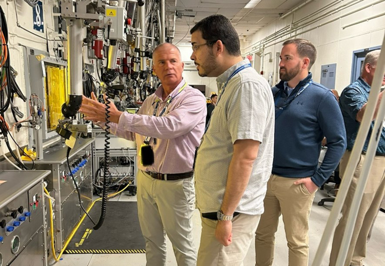 EHSS-12 team members meeting with staff at the Savannah River National Laboratory