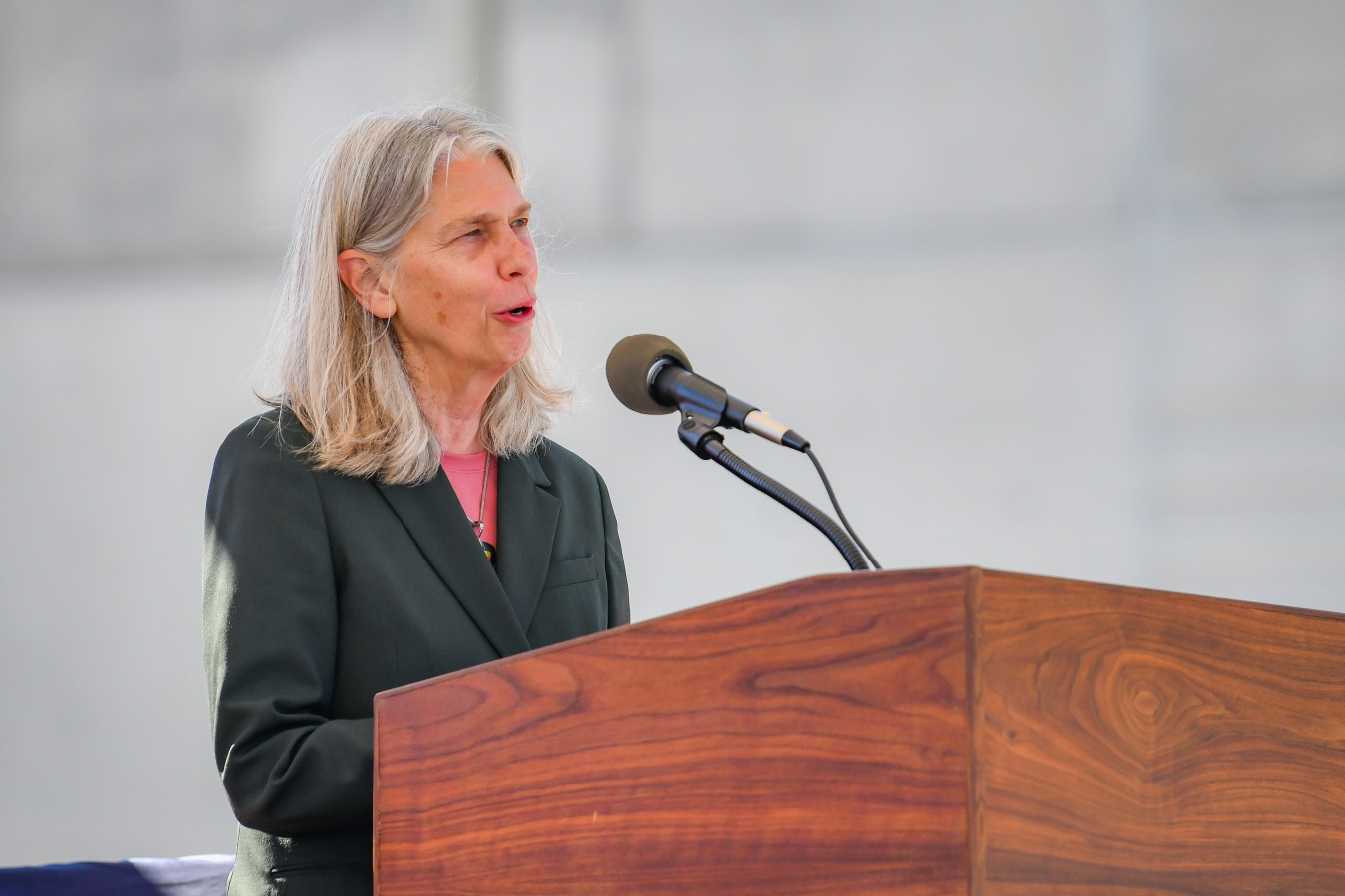 Administrator Hruby speaks at the 75th anniversary of the Naval Nuclear Propulsion Program