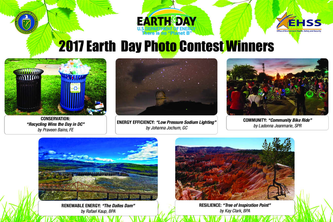 2017 Earth Day Posters