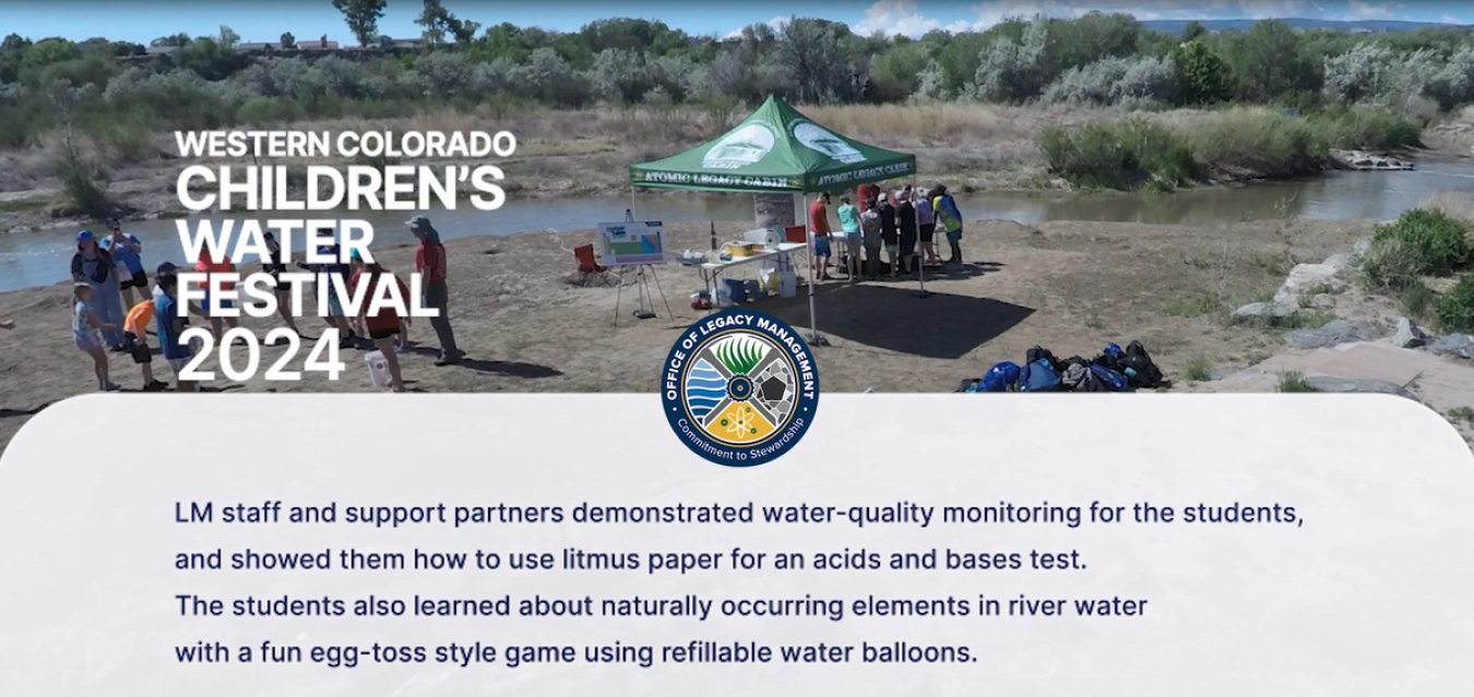 Image illustrating Western Colorado Children's Water Festival 2024   