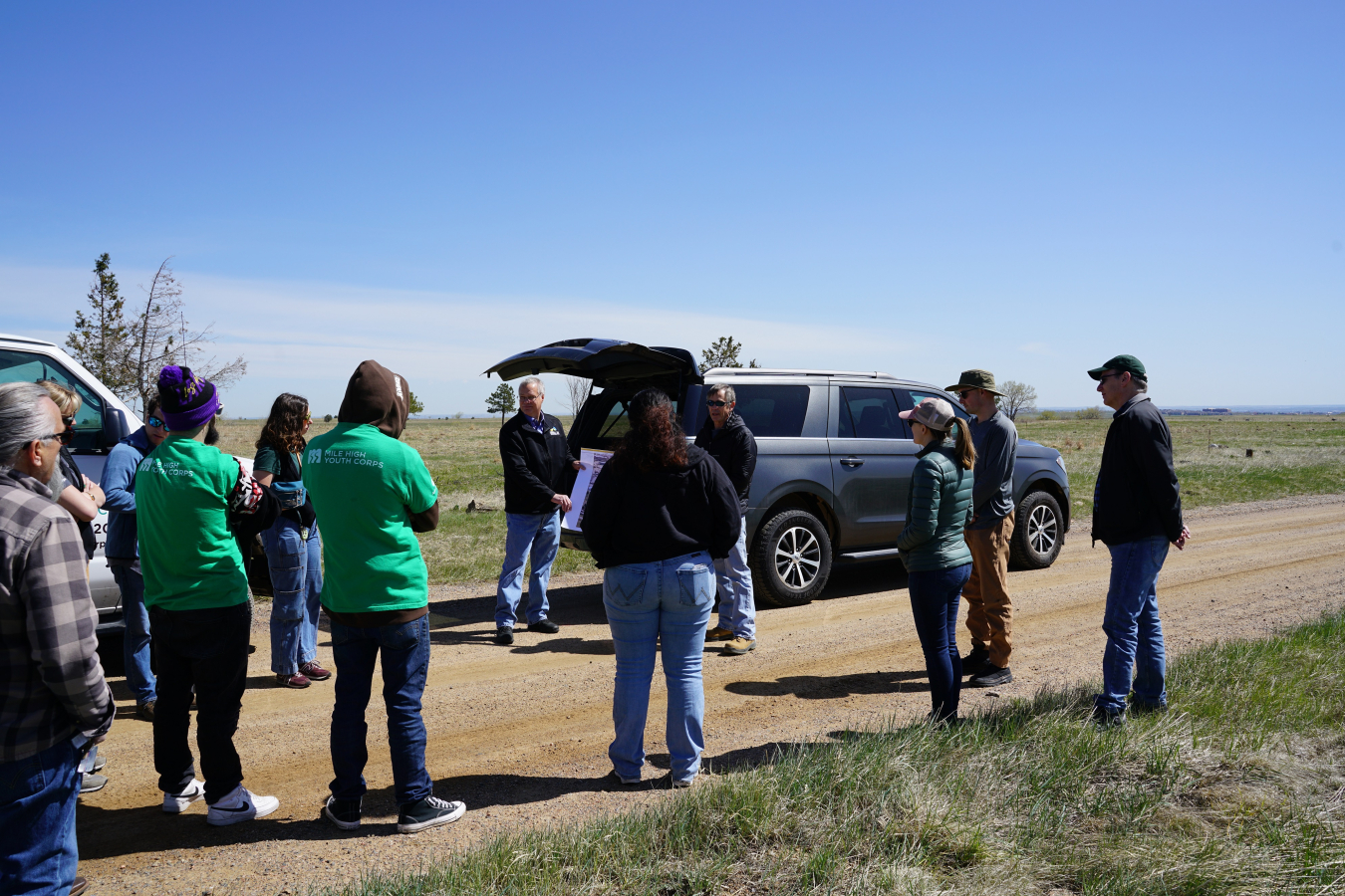 Mile High Youth Corps Rocky Flats visit May
