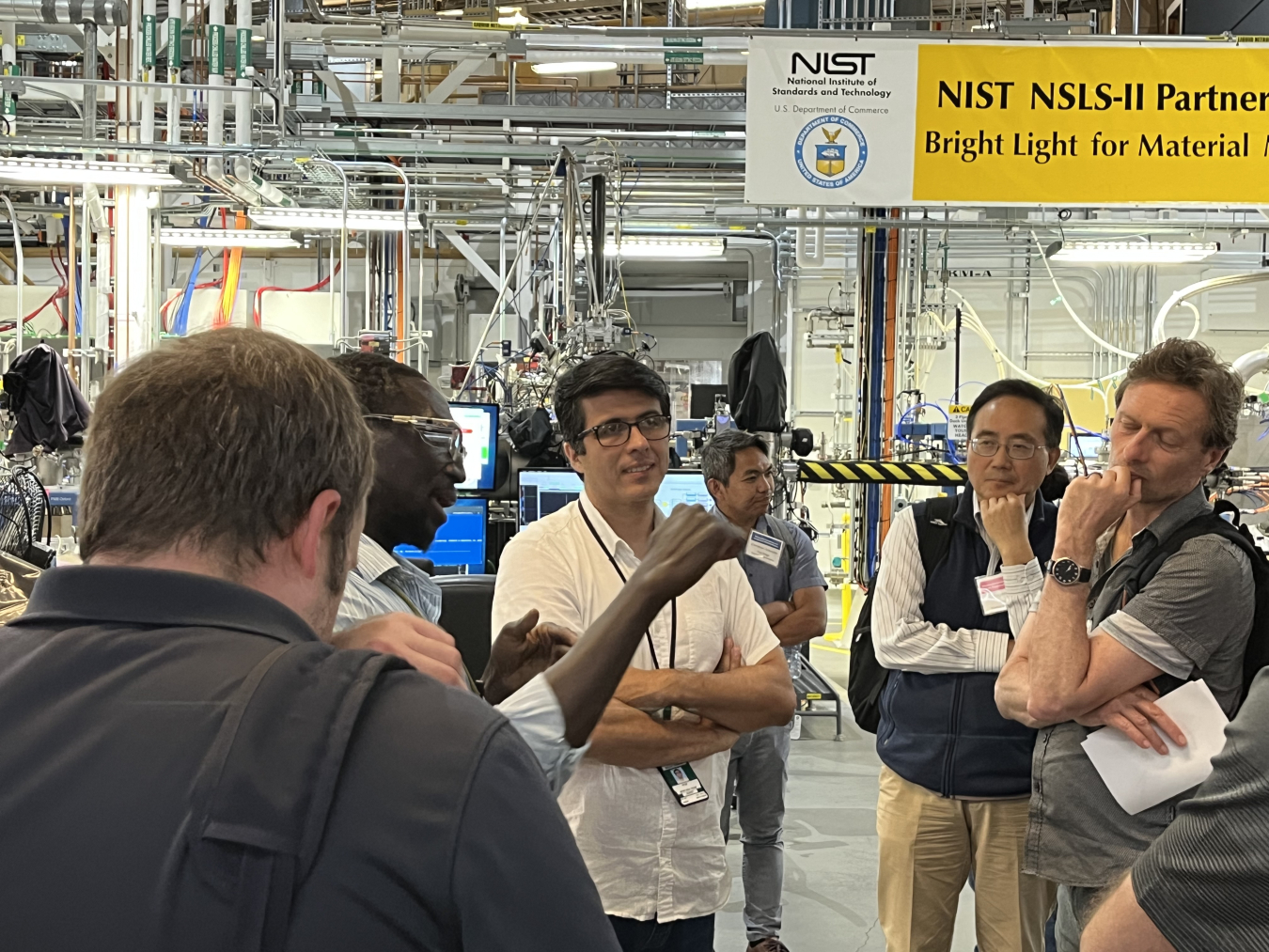 More scientists at Brookhaven’s National Synchrotron Light Source II describe their research to PFAS Workshop participants