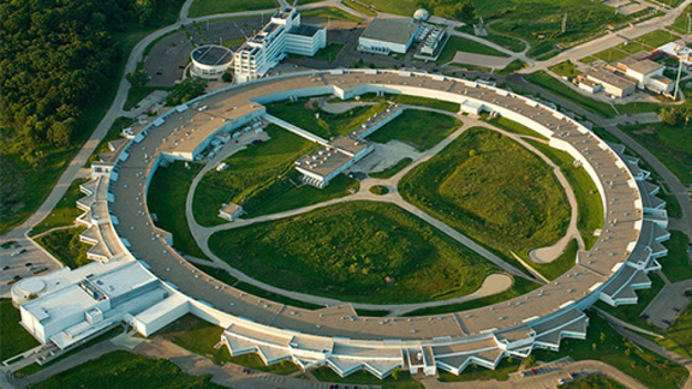 Aerial View of the Advanced Photon Source at Argonne National Laboratory.