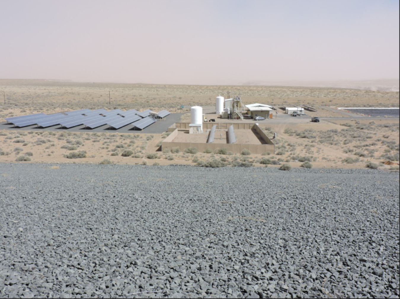Tuba City Site solar array