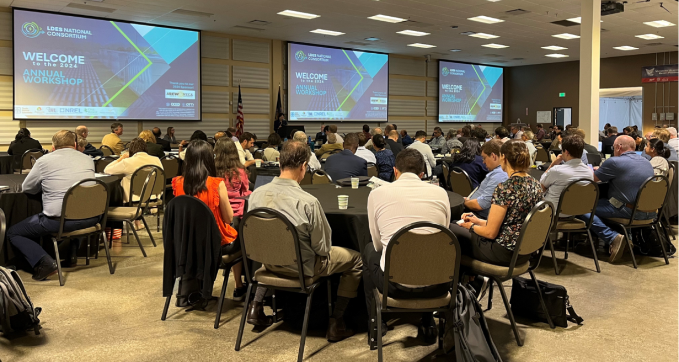 Dr. Vanessa Chan welcoming attendes of the 2024 LDES National Consortium Annual Workshop