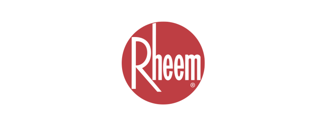 Rheem circular logo.