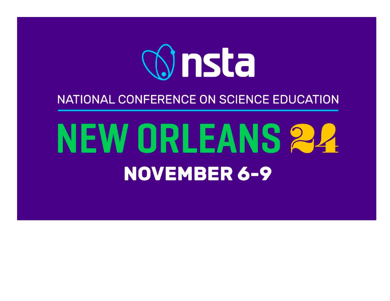 Text: NSTA National Conference on Science Education, New Orleans 24, November 6-9