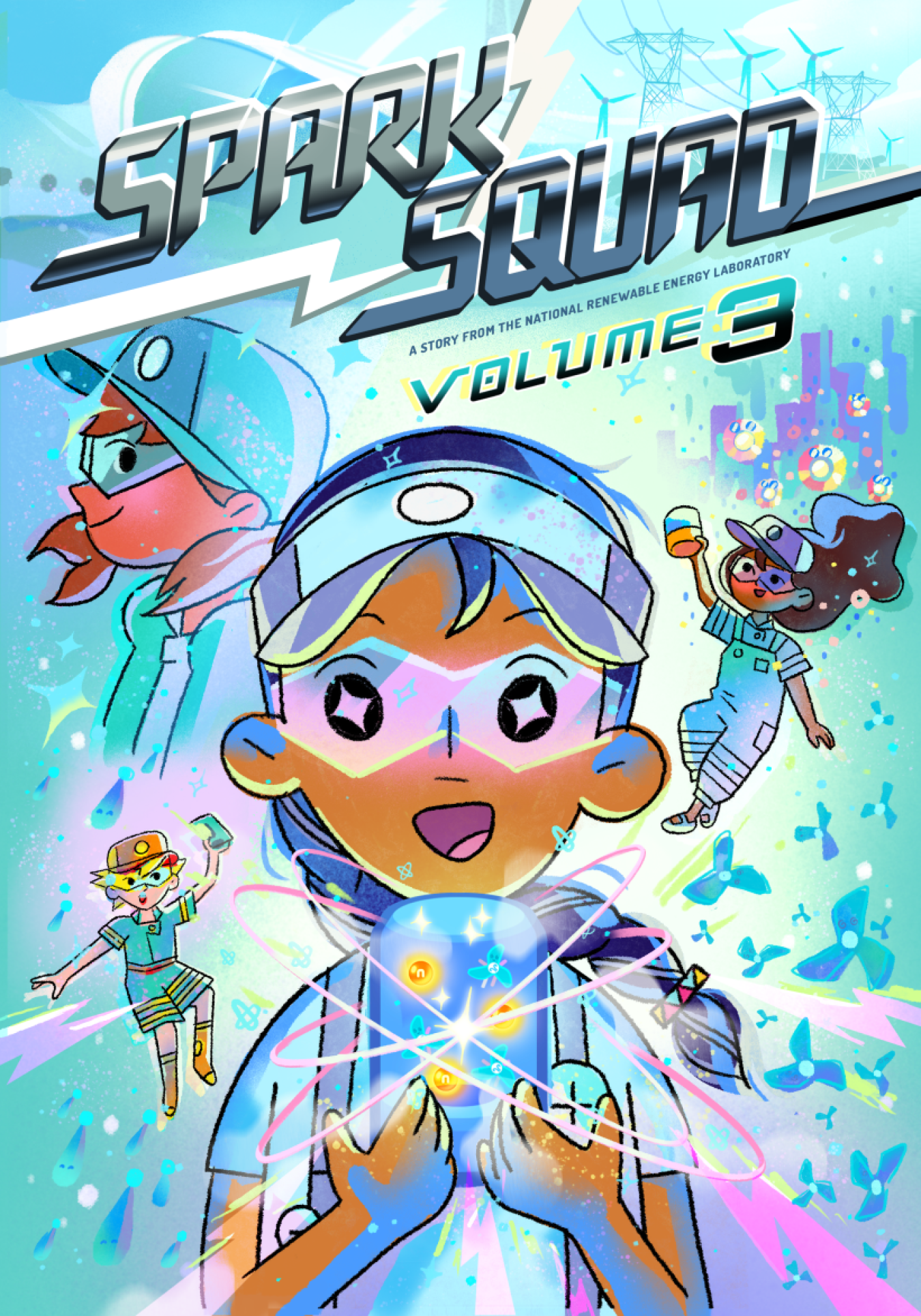 Cover art for Spark Squad Comic Book: Volume 3
