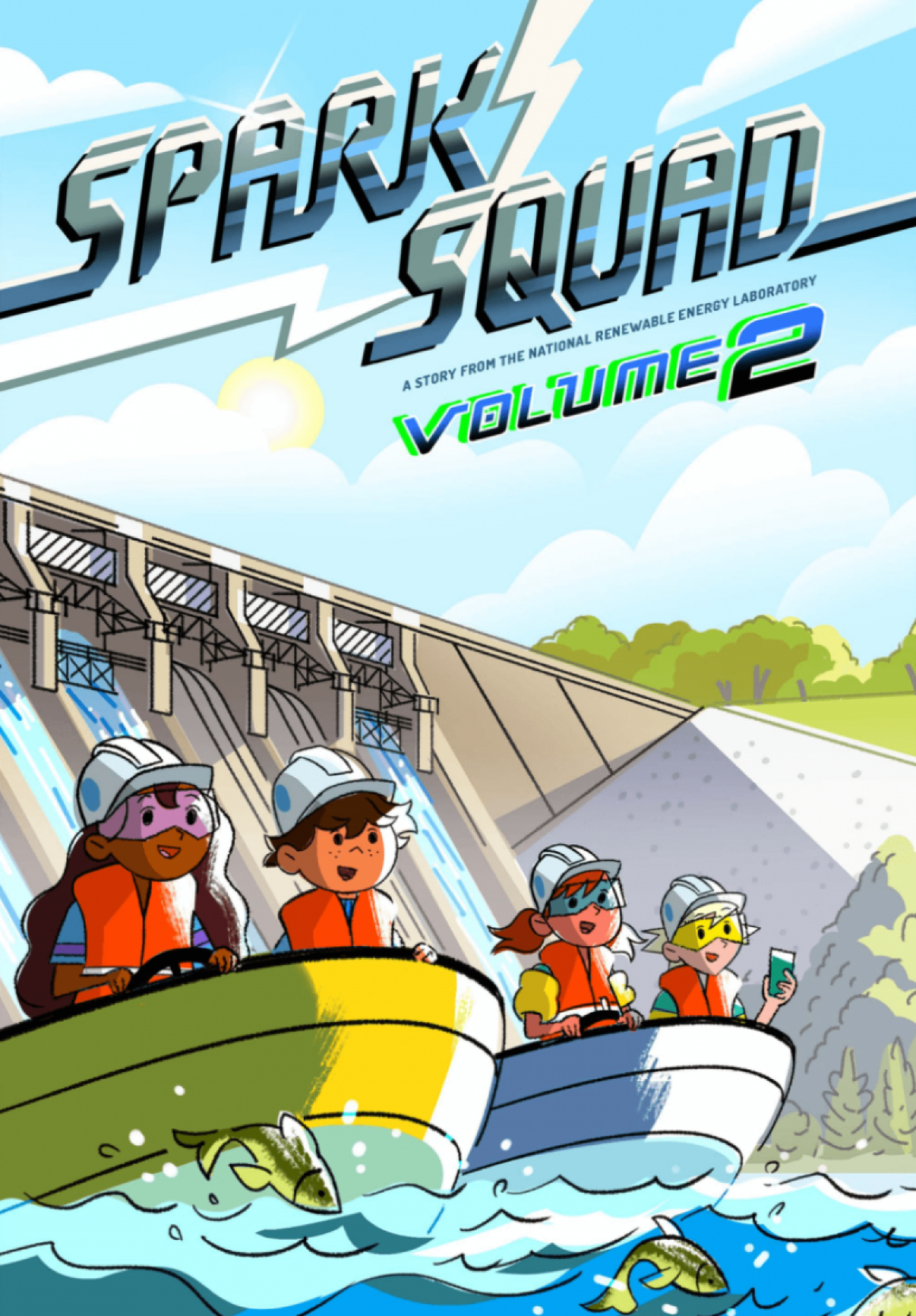 Cover art for Spark Squad Volume 2 comic book