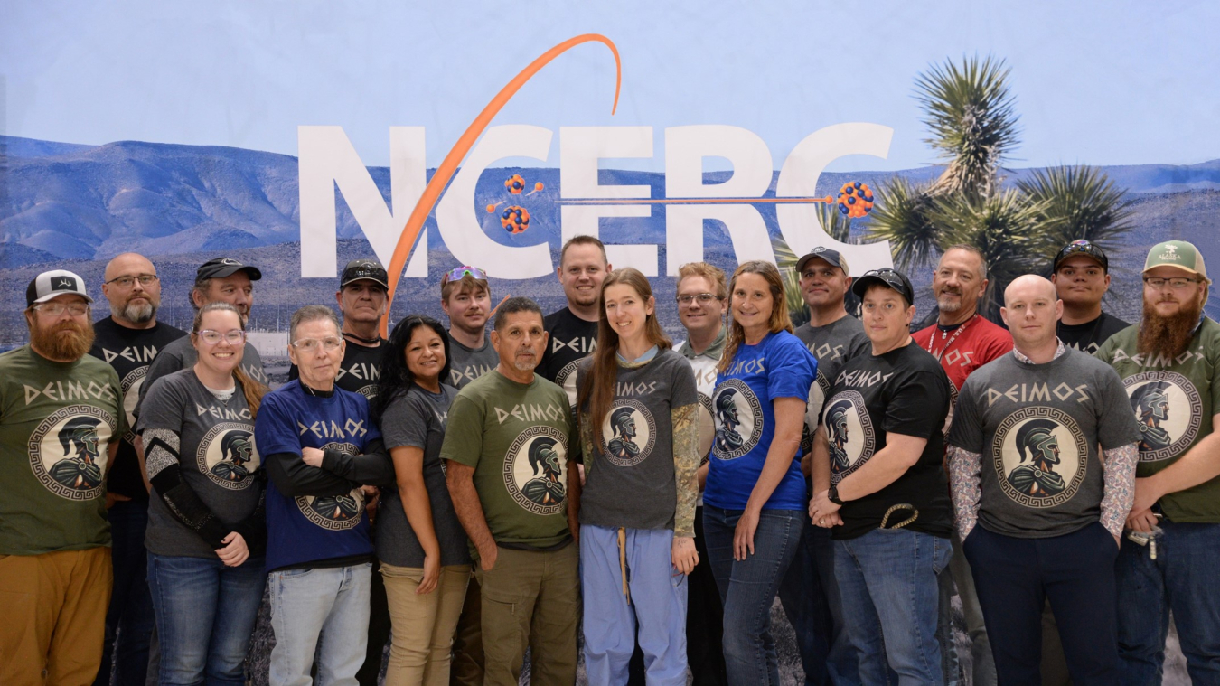 A group photo of the Deimos Experiment Team