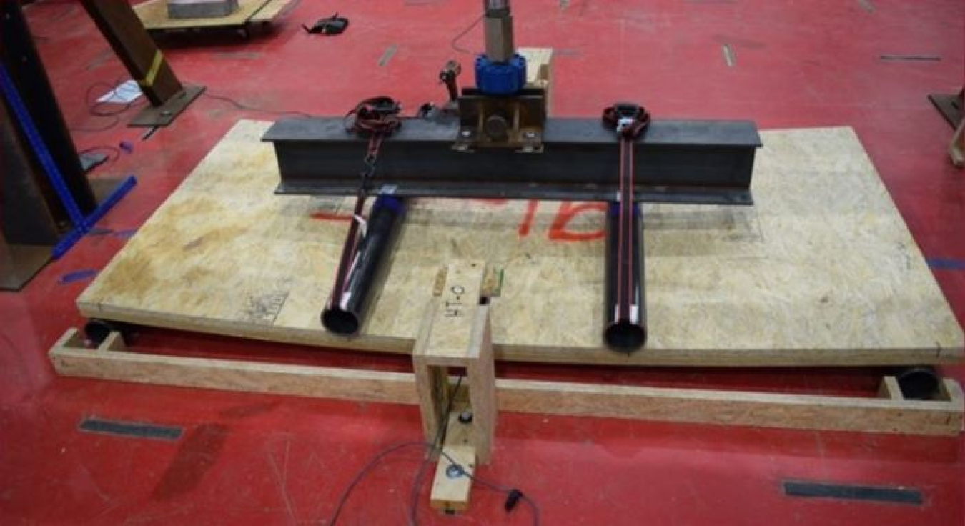 Solid panel structural system.