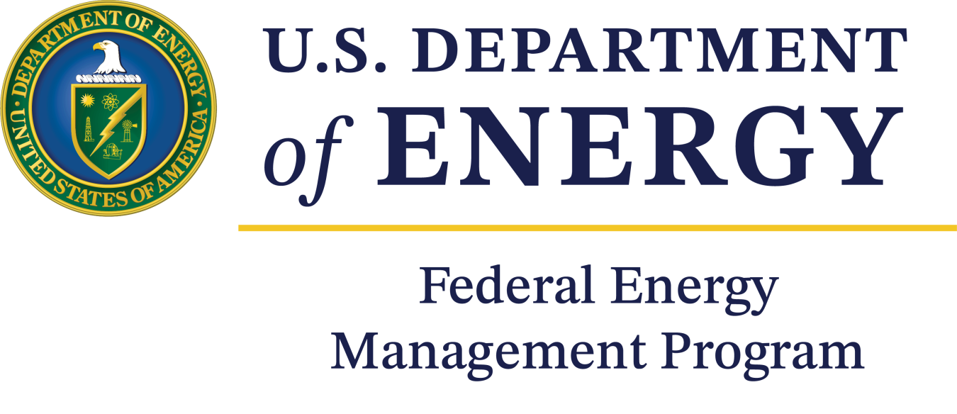 U.S. Department of Energy's Federal Energy Managemen Program logo