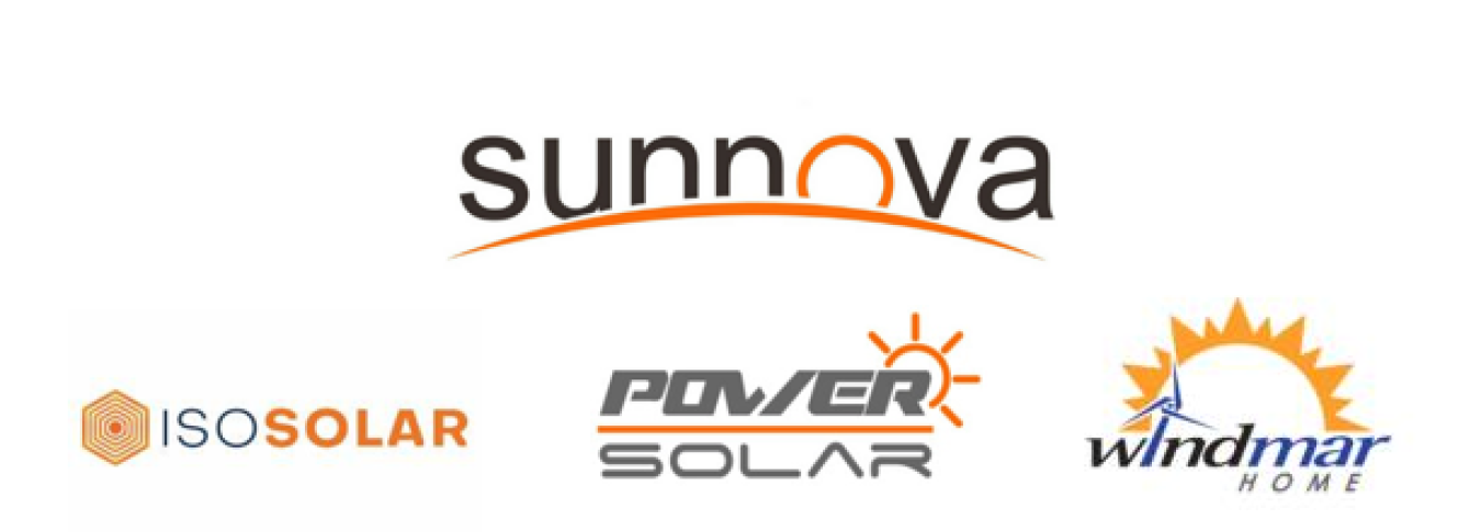 Sunnova and its partner subcontractors: ISO Solar, Power Solar, Windmar