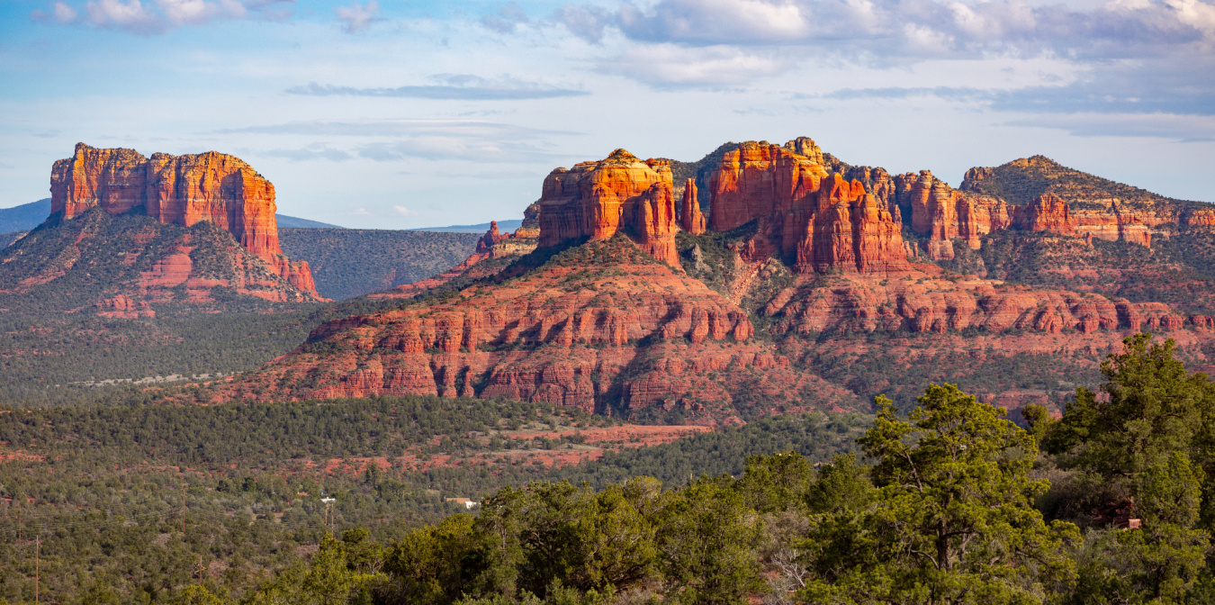 Mountainous desert landscape