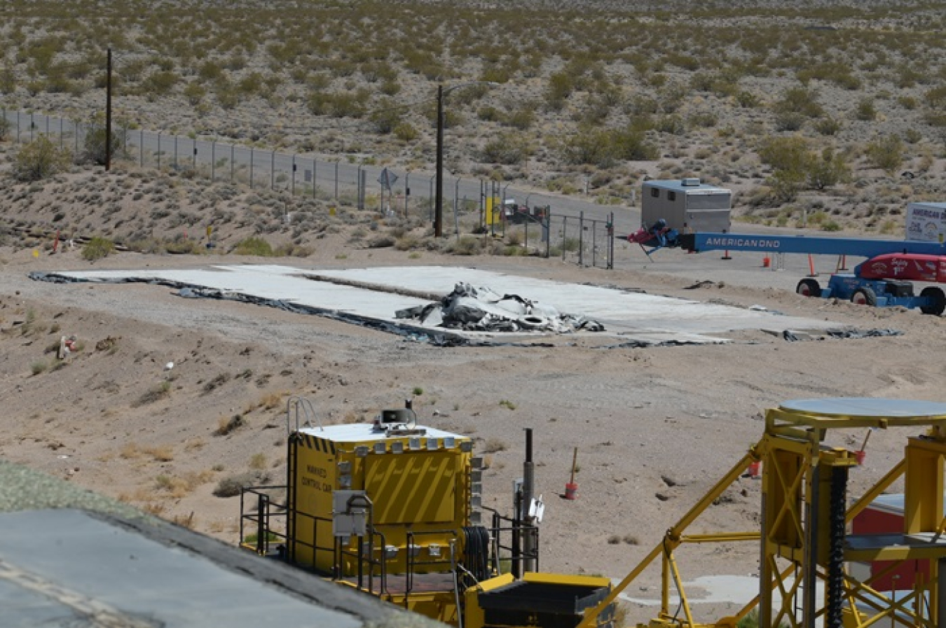 A view of the Train Shed pad in May following demolition of the building.