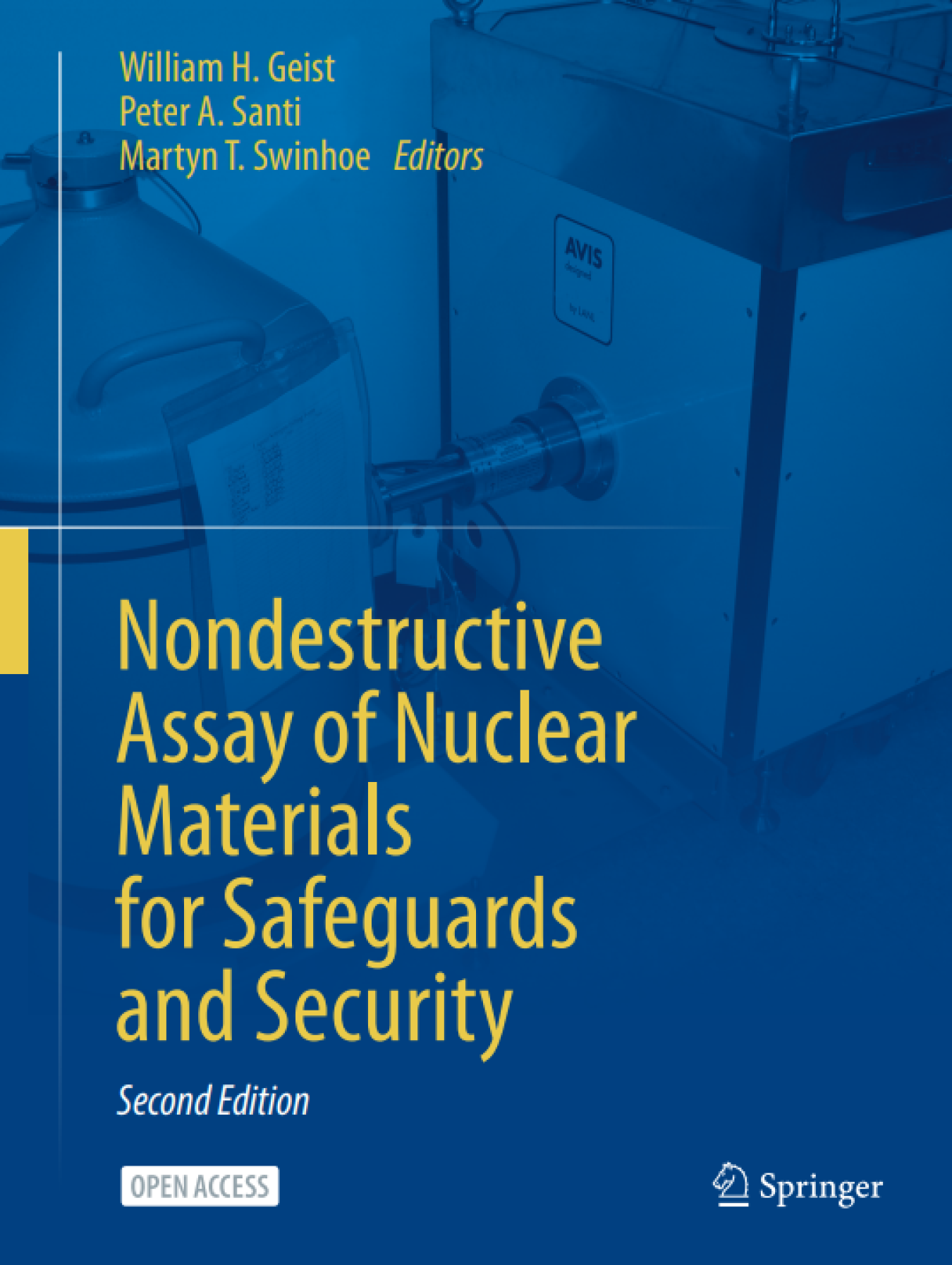 The cover of the Nondestructive Assay of Nuclear Materials for Safeguards and Security -- a revision to the Passive Nondestructive Assay of Nuclear Materials (AKA the PANDA Manual).