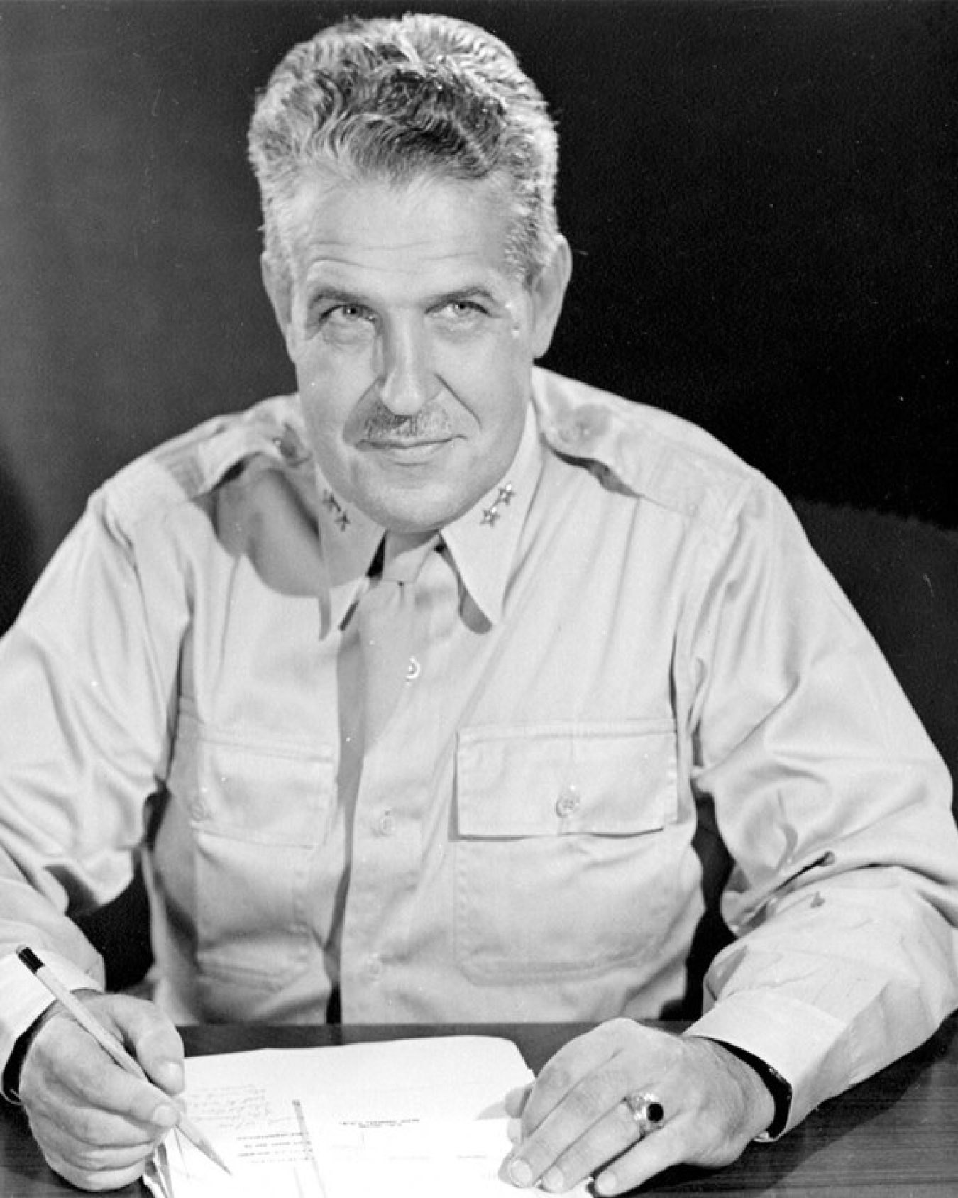 Manhattan Project head Gen. Leslie Groves