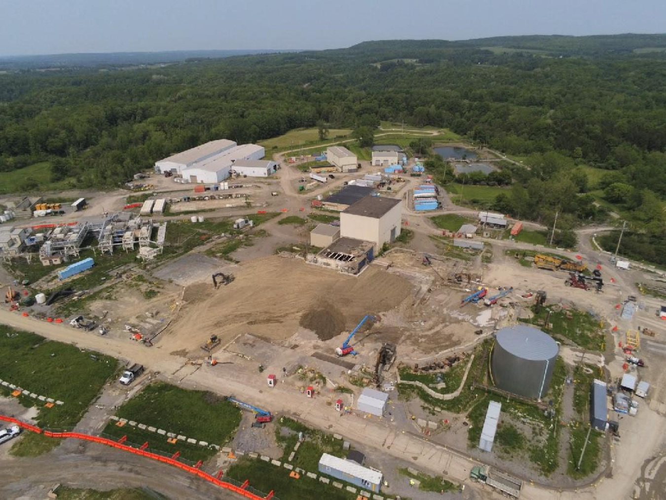 Aerial View of the West Valley Demonstration Plant 