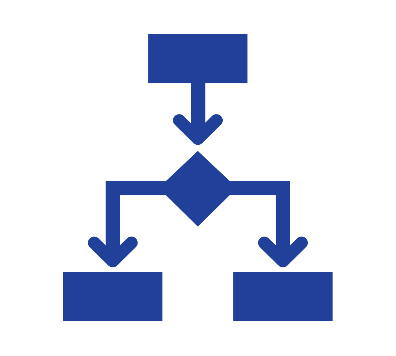 Decision tree icon
