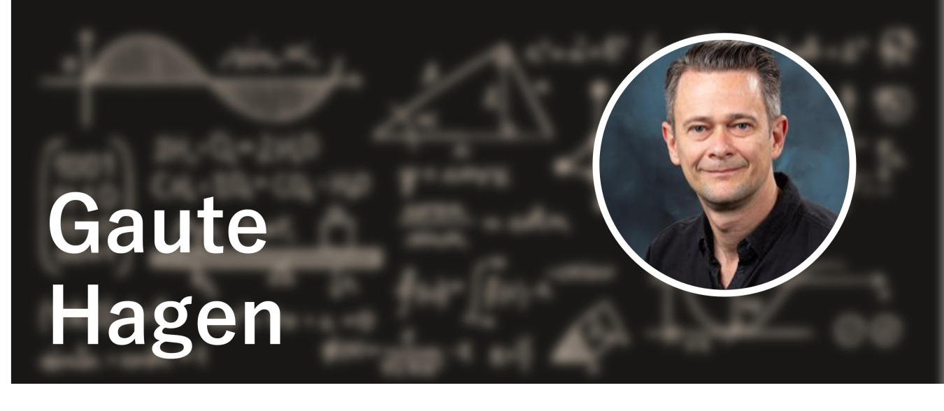 Gaute Hagen: Then and Now / 2013 Early Career Award Winner 